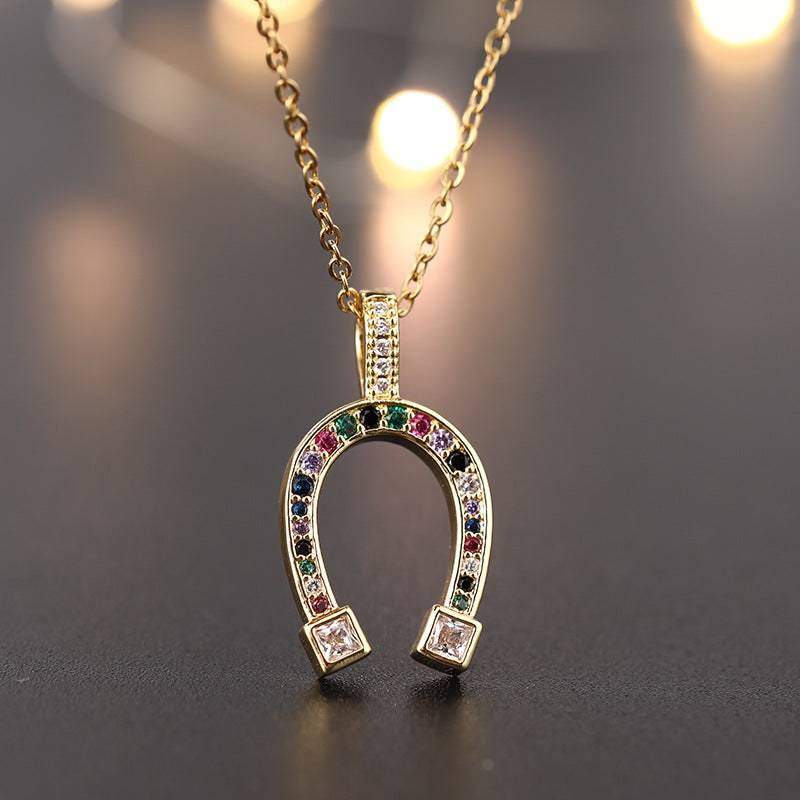 Horseshoe Necklace Pendant