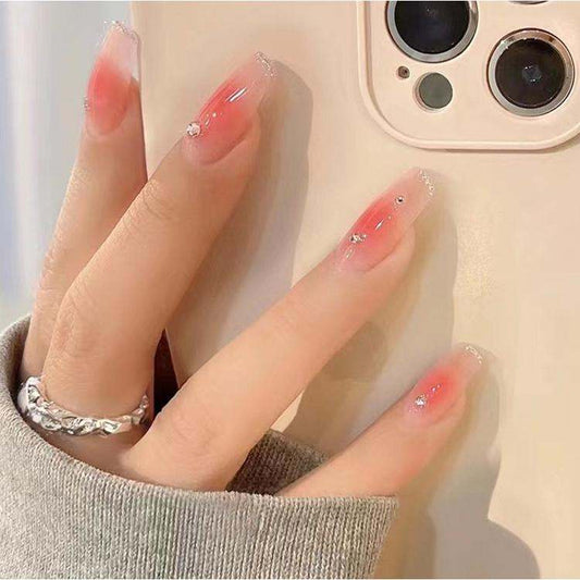 Diamond Dots Press On Nails