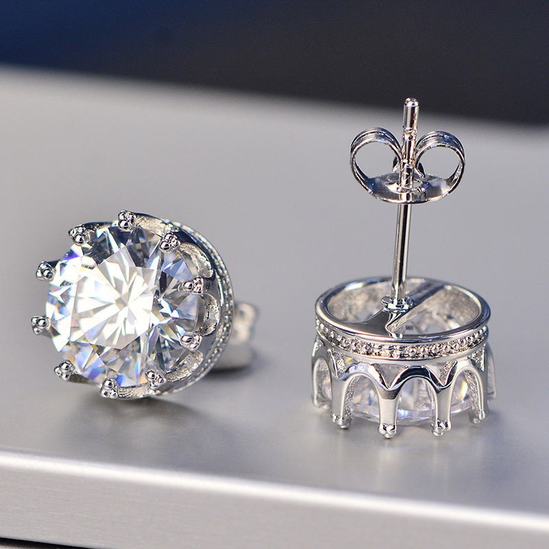 Crown Stud Earrings