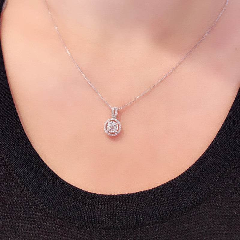 Moissanite necklace