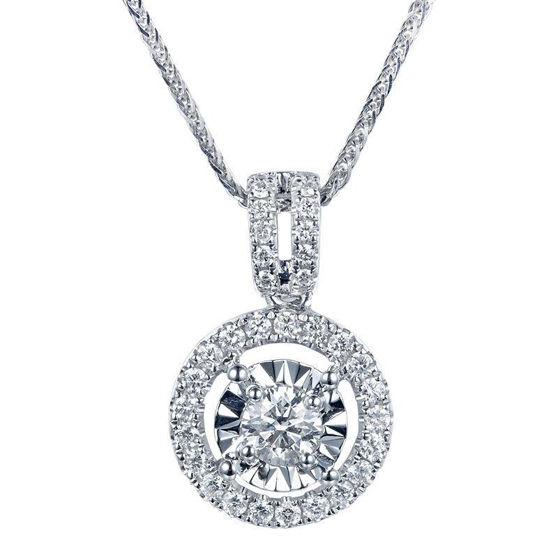 Moissanite necklace