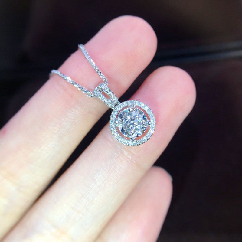 Moissanite necklace