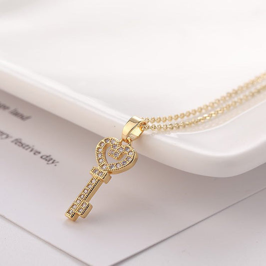 Key Pendant Necklace