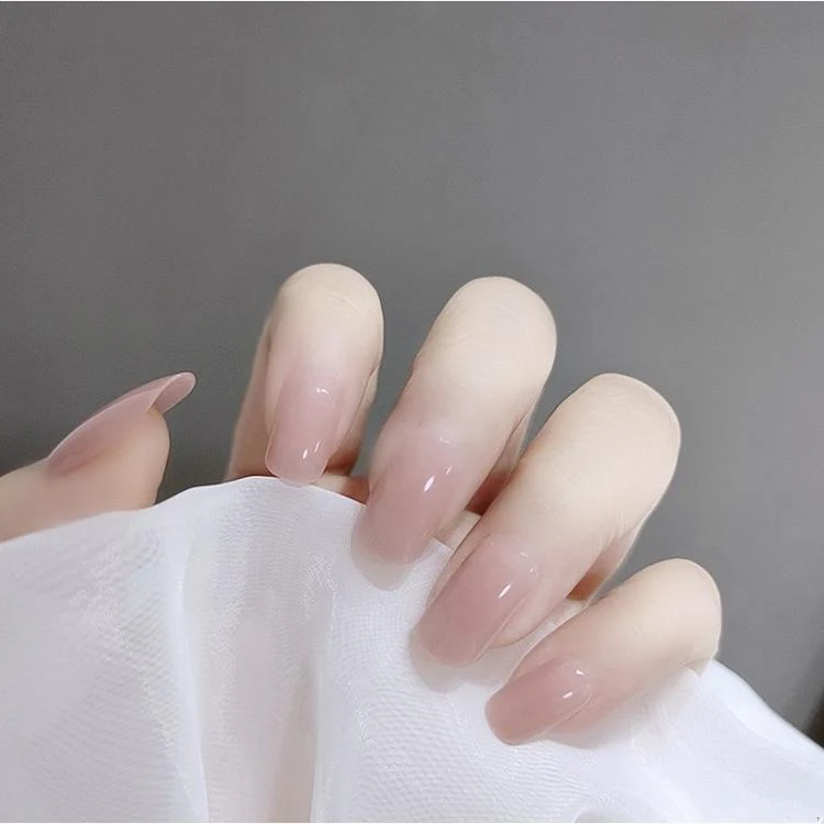 Milk Coffee Press On Nails