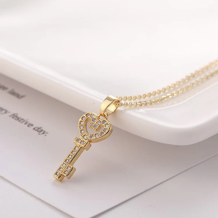 Key Pendant Necklace